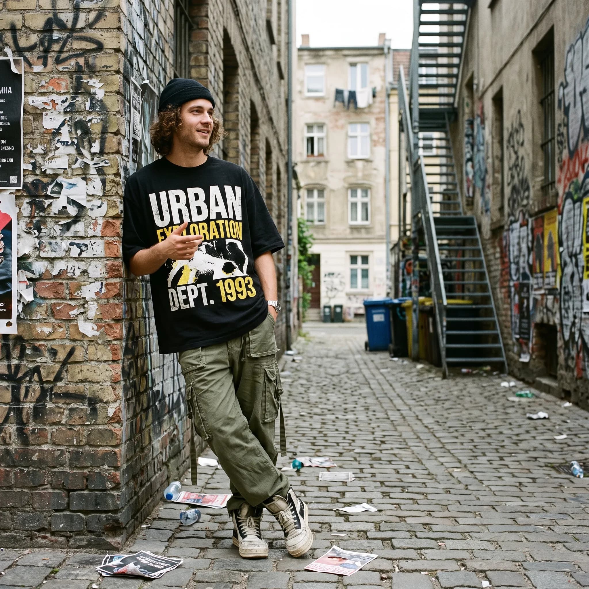Oversized tee