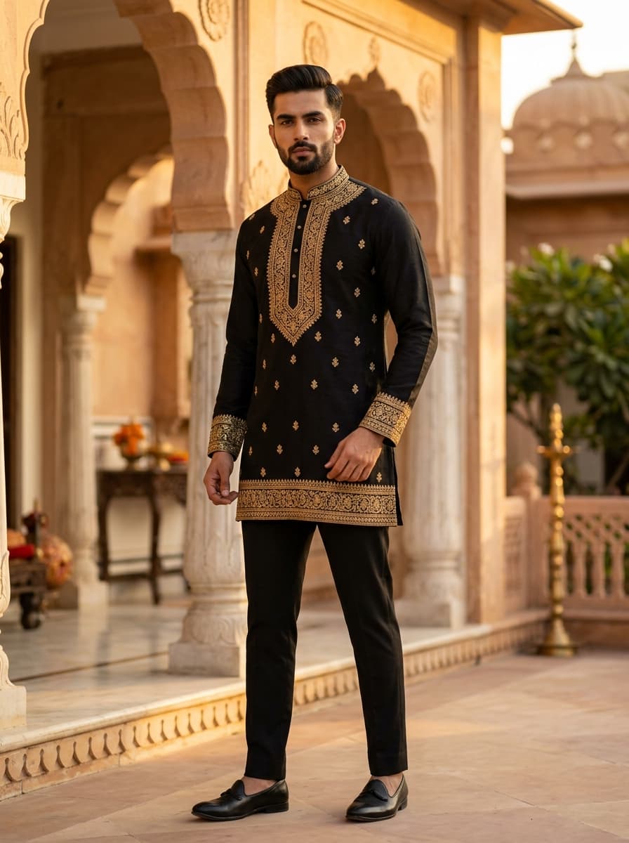 Sherwani Product Photography example 2